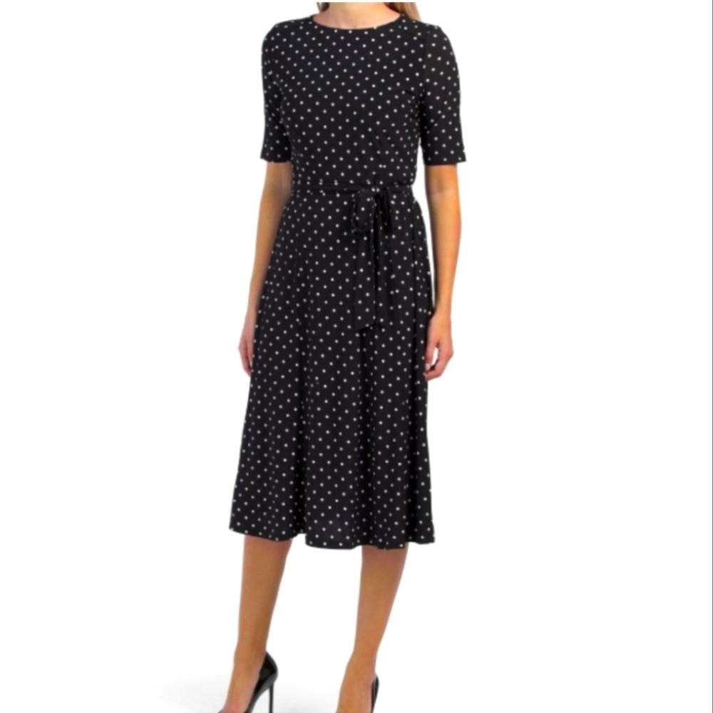 **NWT**Annie Klein Polka Dot Dress